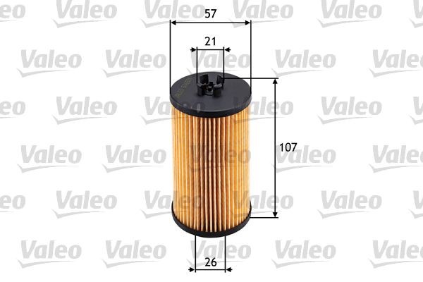 VALEO Engine oil filter 586531 buy online