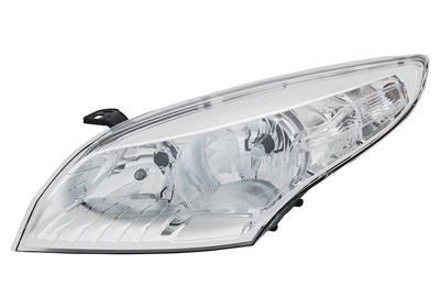 VAN WEZEL 4377961 Headlight Left, H7/H7, Crystal clear, for right-hand traffic, with motor for headlamp levelling, PX26d