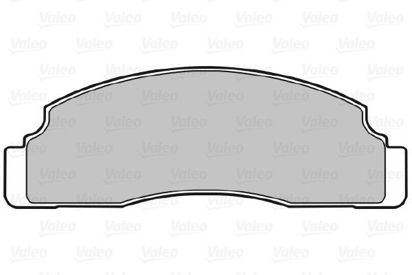VALEO Brake pad kit 598165 for FORD FIESTA