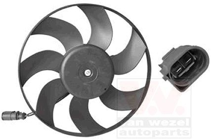 VAN WEZEL 5894746 Radiator cooling fan Passat B6 Variant 2.0 TDI 140 hp Diesel 2007 price