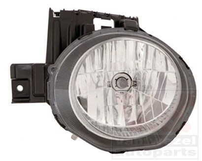 VAN WEZEL 3380961 Headlight Left, H4, for right-hand traffic, without motor for headlamp levelling, P43t