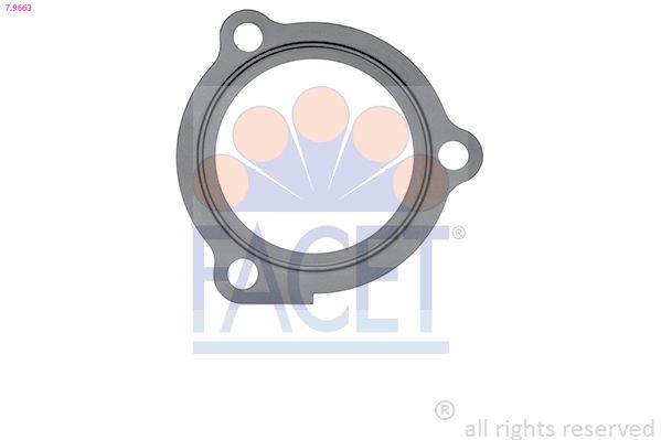 FACET 7.9663 Gasket, thermostat KIA experience and price
