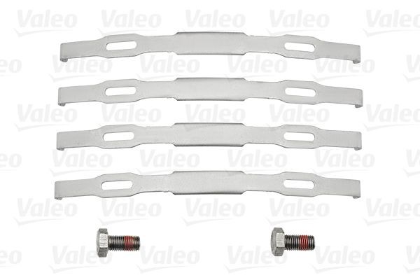 VALEO 29174 Disc pads OPTIPACK, excl. wear warning contact, with bolts/screws