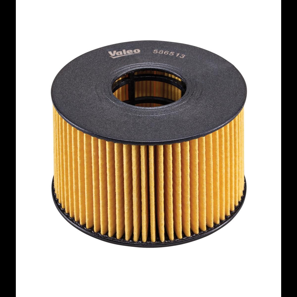 VALEO with seal, Filter Insert Inner Diameter 2: 34mm, Ø: 91mm, Height: 59mm Oil filters 586513 buy