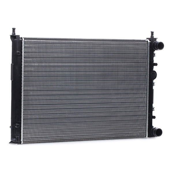 VAN WEZEL 01002078 Engine radiator Aluminium, 578 x 414 x 26 mm, Mechanically jointed cooling fins