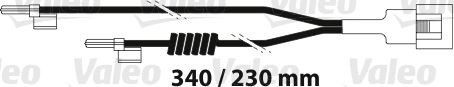 VALEO 882313 Verschleißanzeige, Bremsbelag für RENAULT TRUCKS Premium LKW in Original Qualität