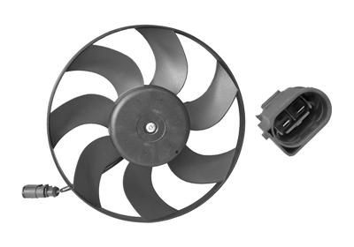 Original VAN WEZEL Radiator cooling fan 5894744 for VW GOLF