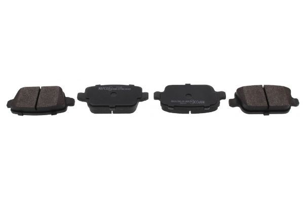 MAPCO 6854 Brake pad set Rear Axle, not prepared for wear indicator, excl. wear warning contact, with anti-squeak plate