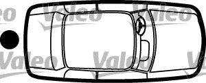 VALEO Cylinder Lock 256239 for Fiat Uno 146