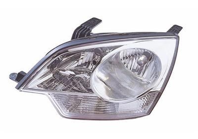 VAN WEZEL 3762961 Headlight Left, H7/H7, white, for right-hand traffic, with motor for headlamp levelling, PX26d