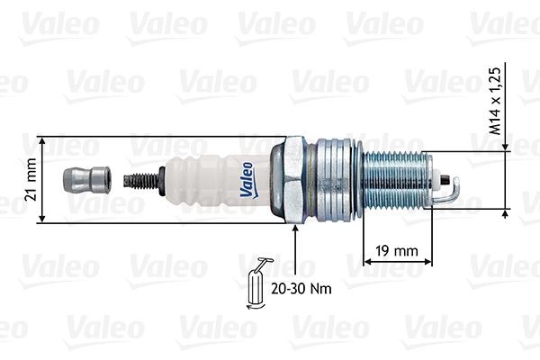 Great value for money - VALEO Spark plug 246912
