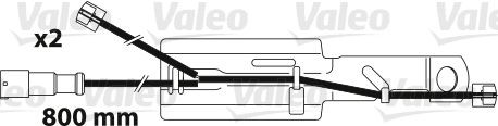 Original 882327 VALEO Brake pad wear sensor IVECO