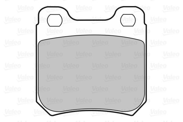 VALEO Brake pad kit 598183