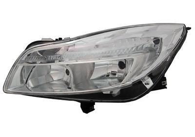 VAN WEZEL 3850961 Headlight Left, H7, H1, Crystal clear, with low beam, with indicator, with position light, with daytime running light, for right-hand traffic, with motor for headlamp levelling, PX26d