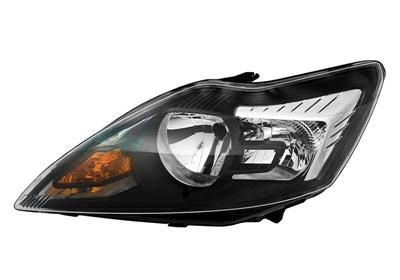 VAN WEZEL 1866963 Headlight Left, H7, H1, yellow, for right-hand traffic, with motor for headlamp levelling, PX26d