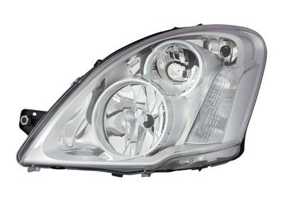 2816961M VAN WEZEL Headlight IVECO Left, H7, H1, Crystal clear, for right-hand traffic, with motor for headlamp levelling, PX26d