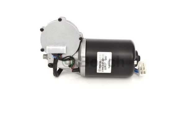 0986337401 Motor for windscreen wipers 0 986 337 401 BOSCH 24V, Front, 9,7W, 50 Nm, IP23