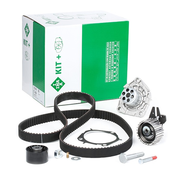530056230 Water pump and timing belt INA 530 0562 30 review and test
