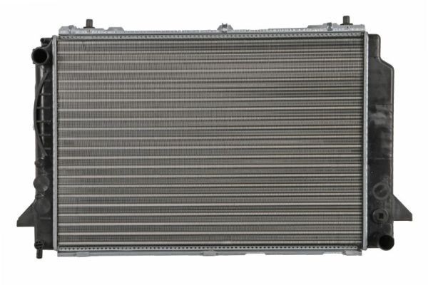 THERMOTEC D7A030TT Engine radiator for vehicles with/without air conditioning, 415 x 598 x 34 mm, Manual Transmission, Mechanically jointed cooling fins
