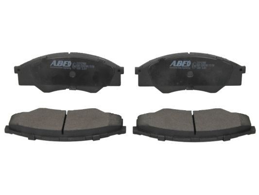ABE C12137ABE Brake pad set Front Axle, not prepared for wear indicator