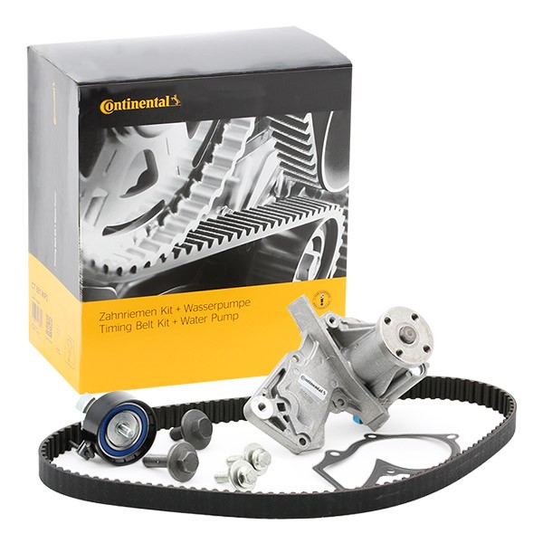 Water pump and timing belt kit CONTITECH CT881WP2 - Belt and chain drive spare parts for Ford order