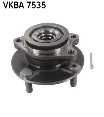 Nissan TIIDA Bearings parts - Wheel bearing kit SKF VKBA 7535