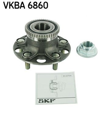 Original VKBA 6860 SKF Wheel bearing kit HONDA