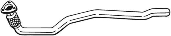 BOSAL 800-119 AUDI A4 2011 Exhaust pipes
