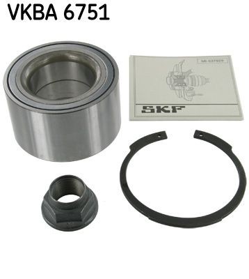 Original VKBA 6751 SKF Wheel hub bearing kit LAND ROVER