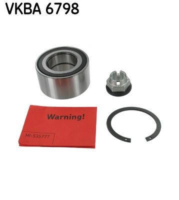 VKBA 6798 SKF Wheel bearings DACIA with integrated ABS sensor, 77 mm