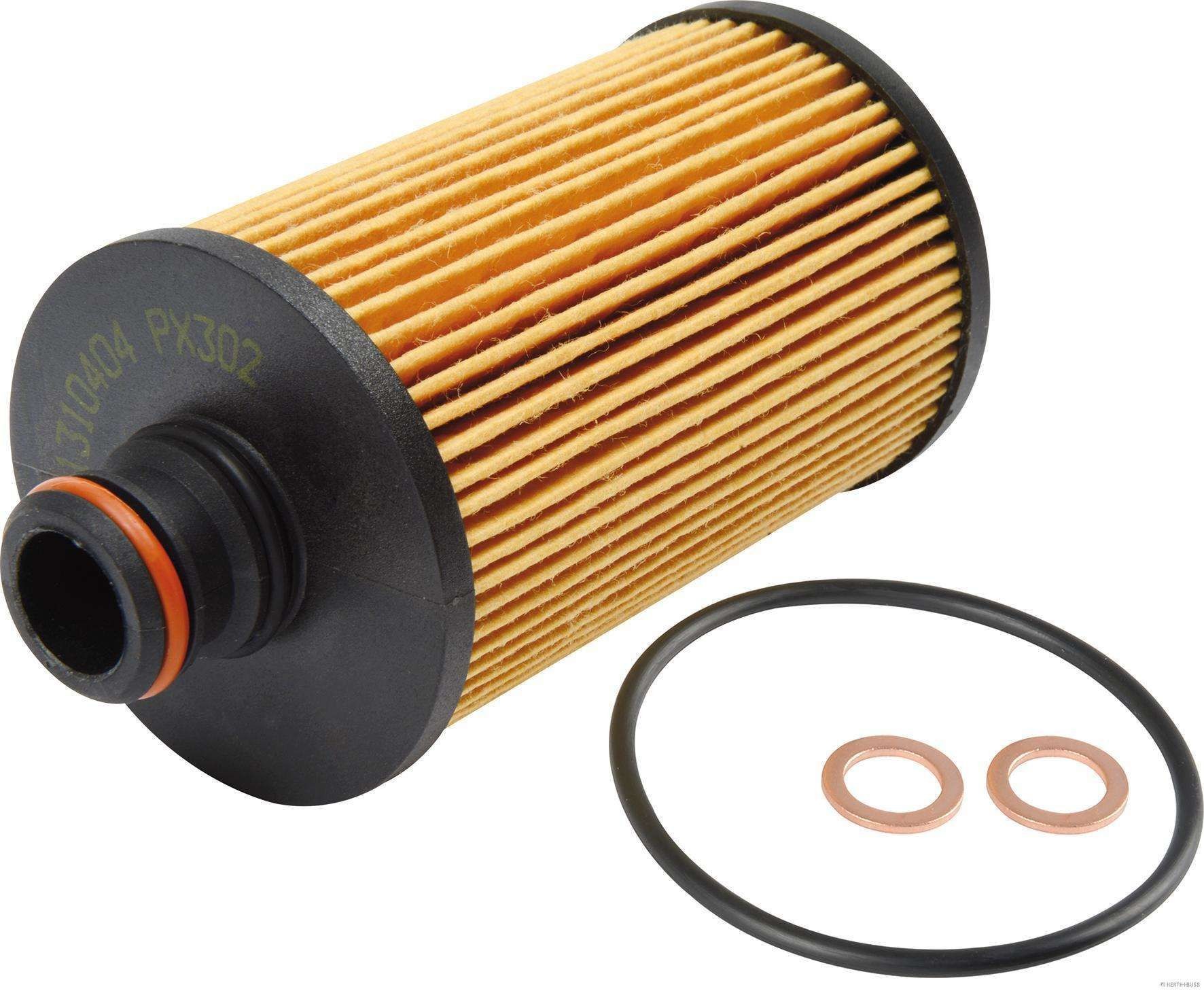 HERTH+BUSS JAKOPARTS J1310404 Oil filter with seal ring, Filter Insert