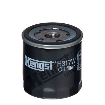 HENGST FILTER H317W Oil filter 3/4-16 UNF, Spin-on Filter