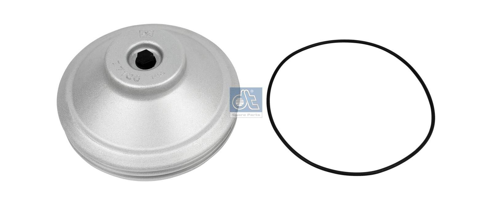 DT Spare Parts 1.17087 Protection Lid, wheel hub 1728 076