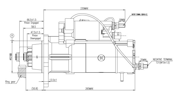 M90R3547SE Engine starter motor PRESTOLITE ELECTRIC M90R3547SE review and test