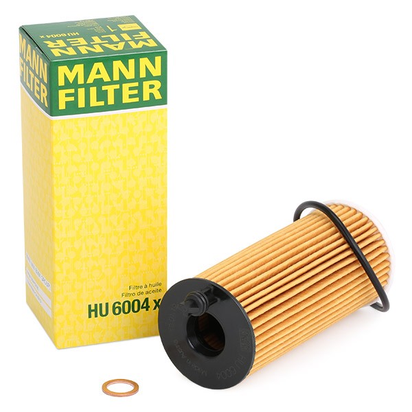 MANN-FILTER | Filtro de óleo HU 6004 x