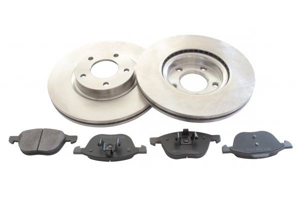Mazda Brake discs and pads set MAPCO 47517 at a good price
