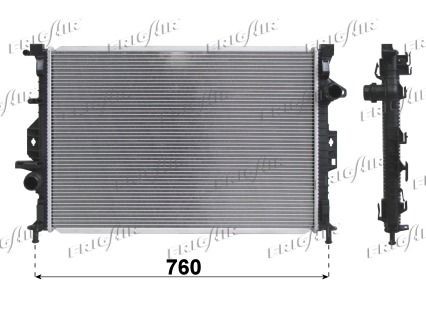 2102.0112 FRIGAIR 01053112 Engine radiator Ford Mondeo MK4 BA7 1.6 Ti 125 hp Petrol 2013 price