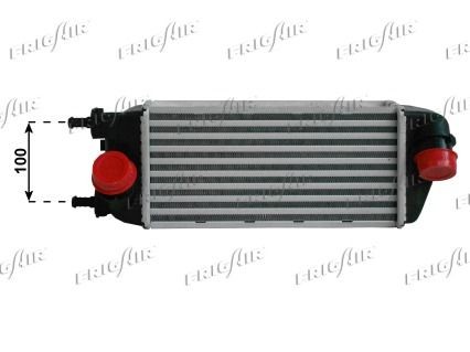 0704.3045 FRIGAIR Turbo intercooler FIAT Aluminium, Plastic, Core Dimensions: 290 x 130 x 64 mm