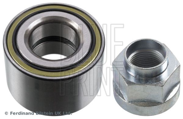 BLUE PRINT ADG08369 Wheel bearing kit Rear Axle, with axle nut, 52 mm, Tapered Roller Bearing