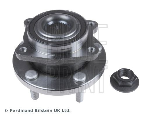 ADA108221 BLUE PRINT Wheel hub assembly JAGUAR Front Axle Left, Front Axle Right, Wheel Bearing integrated into wheel hub, with integrated magnetic sensor ring, with wheel hub, with ABS sensor ring, 85 mm, Angular Ball Bearing