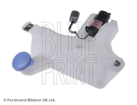 Windscreen washer bottle BLUE PRINT Rear, with pump, with lid - ADG00351