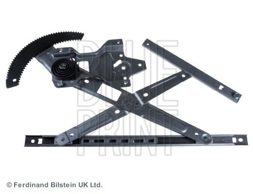 Window regulator repair kit BLUE PRINT Right Front, Operating Mode: Electric, without electric motor - ADG01397