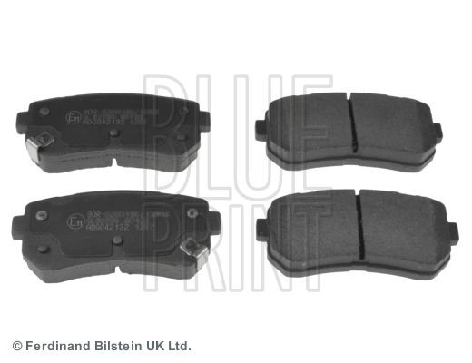 D2188-9432 BLUE PRINT Rear Axle, with acoustic wear warning, with retaining spring holder Width: 41mm, Thickness 1: 15mm Brake pads ADG042132 buy
