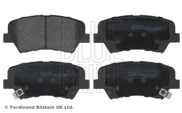 BLUE PRINT ADG042137 Brake pad set Front Axle, with acoustic wear warning