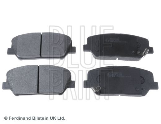 BLUE PRINT ADG042140 Brake pad set Front Axle, with acoustic wear warning