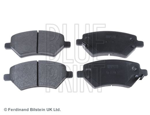 BLUE PRINT ADG042148 Brake pad set Front Axle, with acoustic wear warning