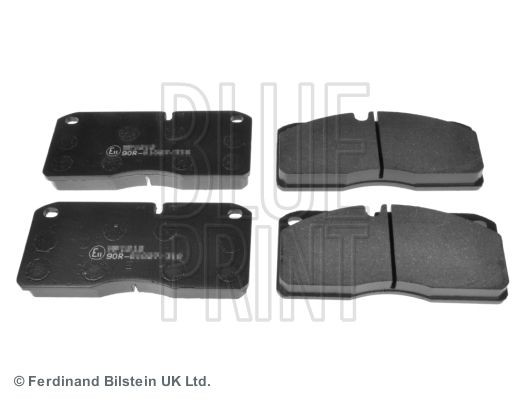 29067 BLUE PRINT Front Axle, Rear Axle, prepared for wear indicator Width: 78mm, Thickness 1: 22mm Brake pads ADN142158 buy