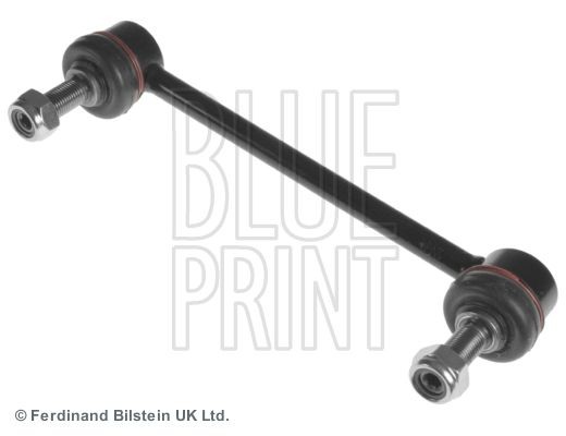 BLUE PRINT ADN185109 Anti-roll bar link Front Axle Left, Front Axle Right, 196mm, M12 x 1,25 , with self-locking nut, Steel , black