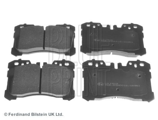 BLUE PRINT ADT342192 Brake pad set Front Axle, prepared for wear indicator