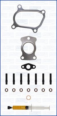 JTC11263 AJUSA Turbocharger gasket SUZUKI with studs, syringe with oil, with gaskets/seals